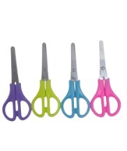 TESOURA ESCOLAR CIS KS-125 COLORIDA